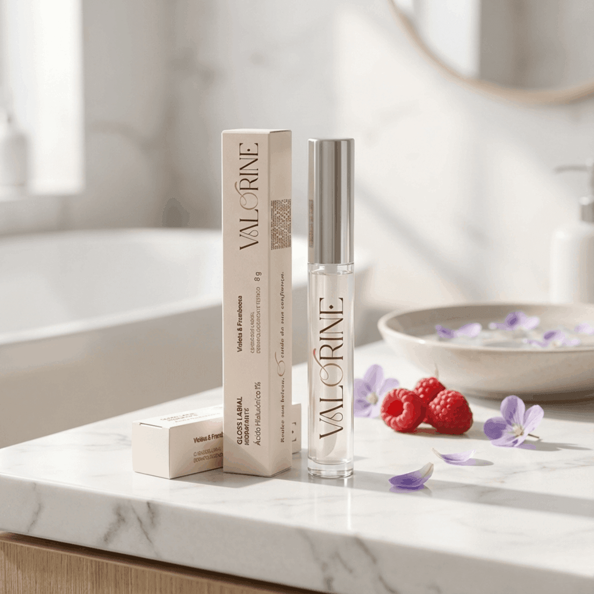 Gloss Labial Hidratante com Violeta e Framboesa – 8g - Imagem 4